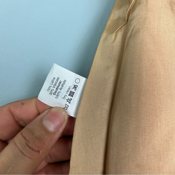 J.Crew wool blend the Pencil skirt size 2 Orange/red style 46575 NWT - Picture 11 of 11